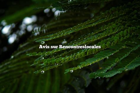 Avis sur Rencontreslocales en 2024